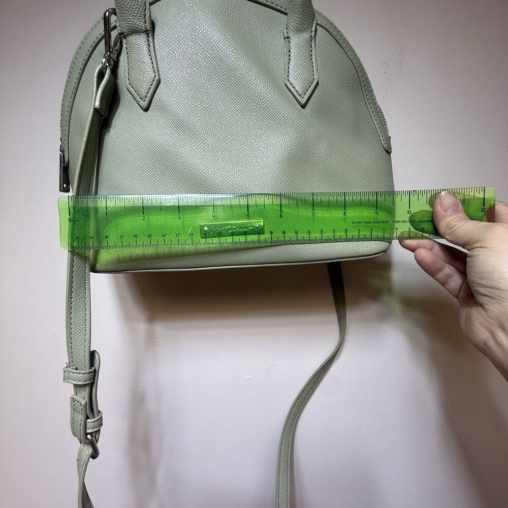 Xoholly Dome Betsey Satchel Sage Green Bow Coquette Preppy Crossbody - Picture 9 of 11